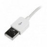 STARTECH CABLE 30CM 0,3M LIGHTNING 8 PIN A USB A 2