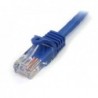 STARTECH CABLE 30CM RED ETH. CAT5E RJ45 SIN ENGANC