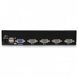 DATA SWITCH KVM 4X1 STARTECH MON+TEC+RAT USB