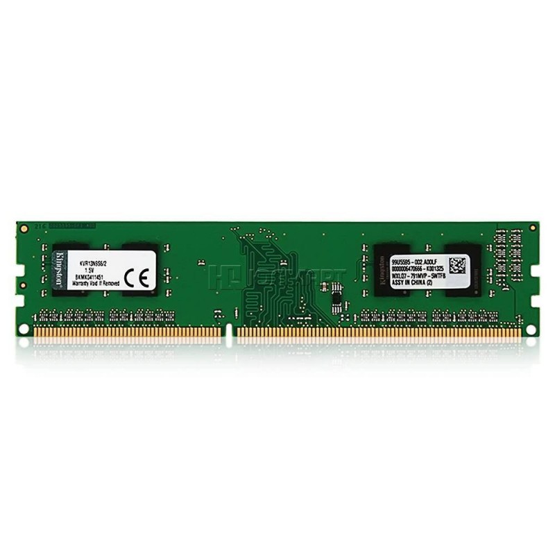 MEMORIA KINGSTON DDR3 2GB 1333MHZ 1.5V SINGLE RANK