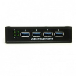 STARTECH PANEL HUB USB 3.0 BAHÍA 3,5 O 5,25 PULGAD