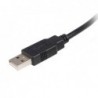 STARTECH CABLE USB 3M IMPRESORA - 1X USB A MACHO -