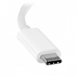 STARTECH ADAPTADOR USB-C 3.1 TYPE-C A DVI BLANCO