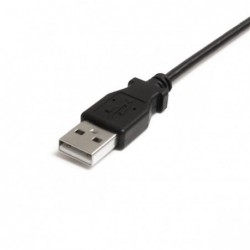 STARTECH CABLE 91CM USB 2.0 A MINI B IZQUIERDO