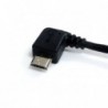 STARTECH CABLE 30CM MICRO USB B ACODADO A USB A