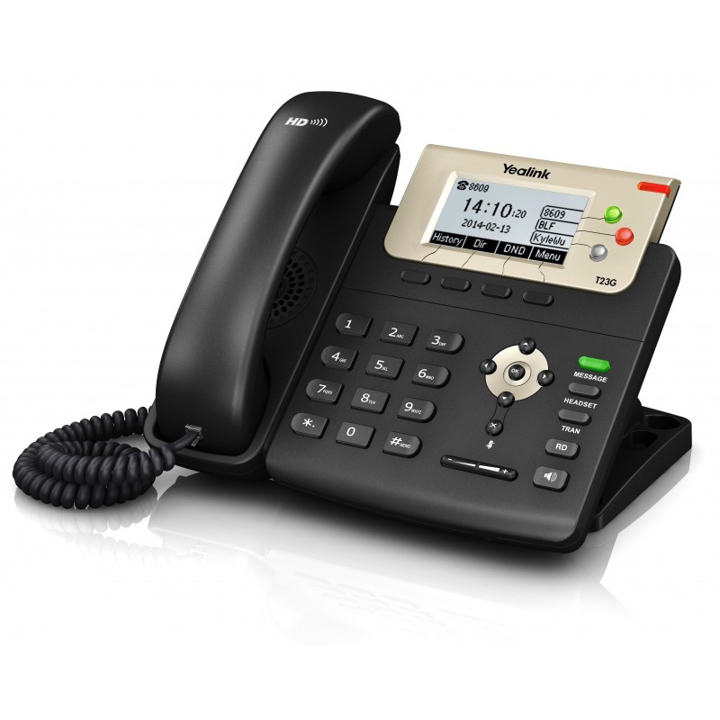 TELEFONO YEALINK IP BASICO POE T23G