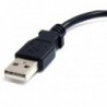 STARTECH CABLE ADAPTADOR 15CM USB A MACHO A MICRO