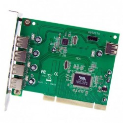 STARTECH ADAPTADOR TARJETA PCI USB 2.0 ALTA VELOC