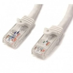 STARTECH CABLE RED ETH. CAT6 SNAGLESS 1M BLANCO -