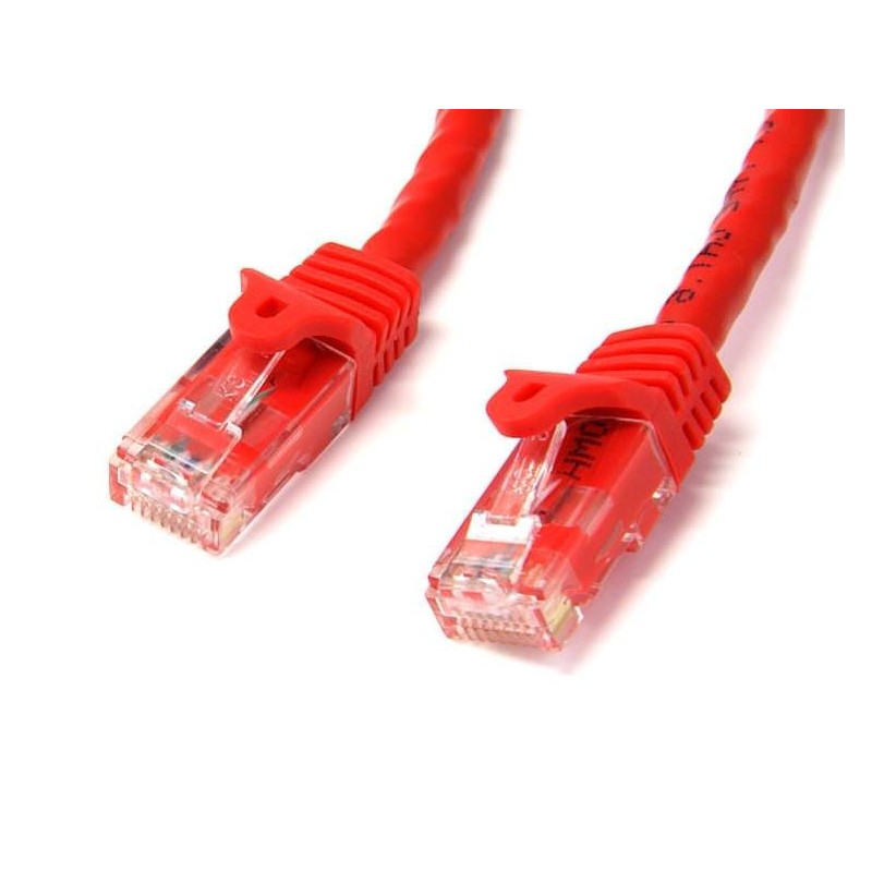 STARTECH CABLE RED ETH. CAT6 SNAGLESS 3M ROJO - CA