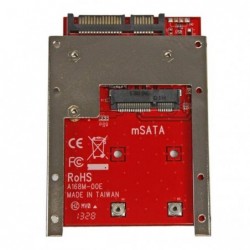 STARTECH ADAPTADOR CONVERSOR SSD MSATA A SATA 2,5