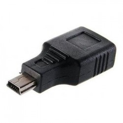 ADAPTADOR USB A H-USB MINI 5PIN MACHO