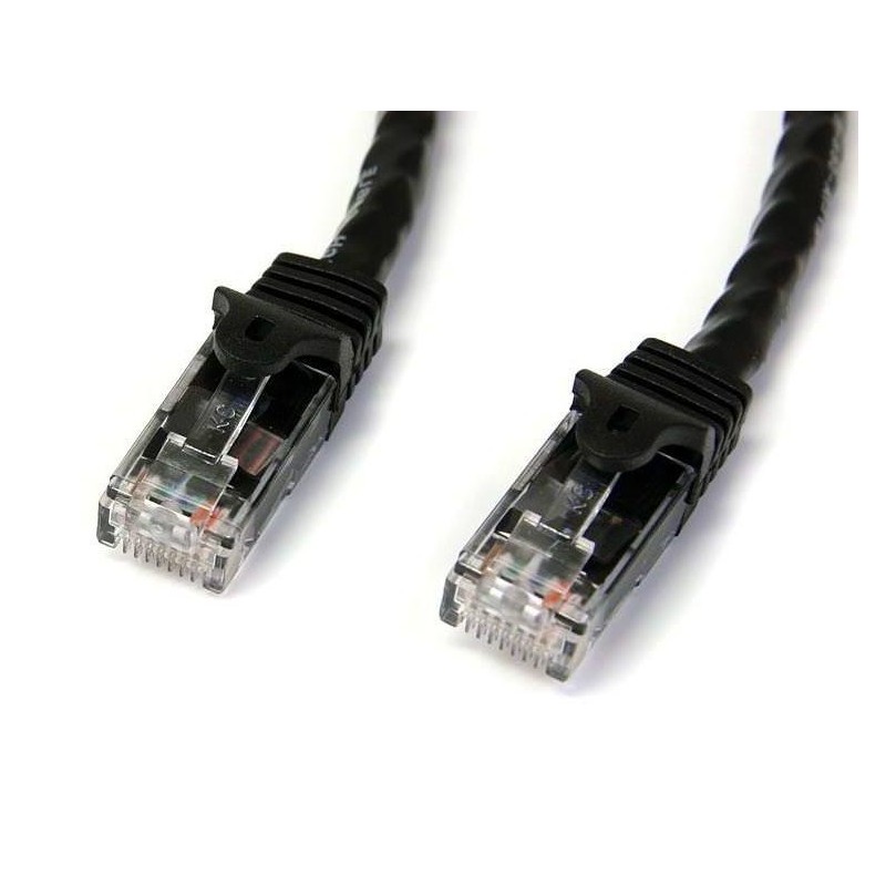 STARTECH CABLE RED ETH. CAT6 SIN ENGANCHE 5M NEGRO