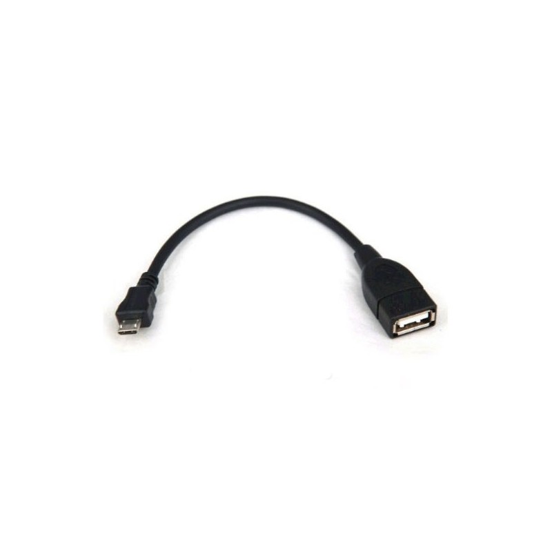 CABLE 3GO MICRO USB M USB A H 15CM OTG