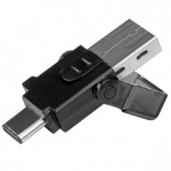 STARTECH LECTOR TARJETAS MICROSD A USB-C USB-A