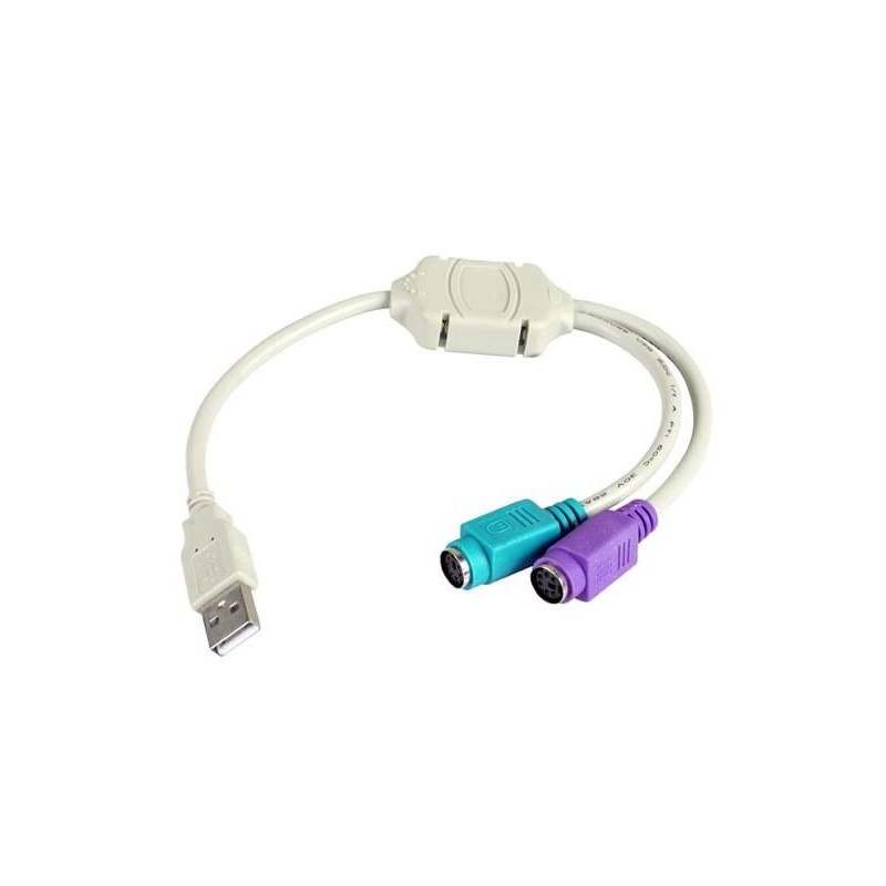 CABLE 3GO USB-PS-2